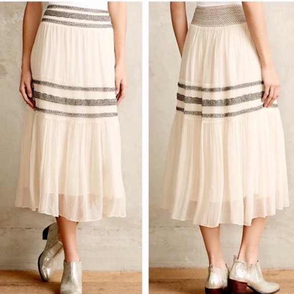 Anthropologie Dresses & Skirts - NWT Anthro Moulinette Soeurs Boho Beaded Size 2
